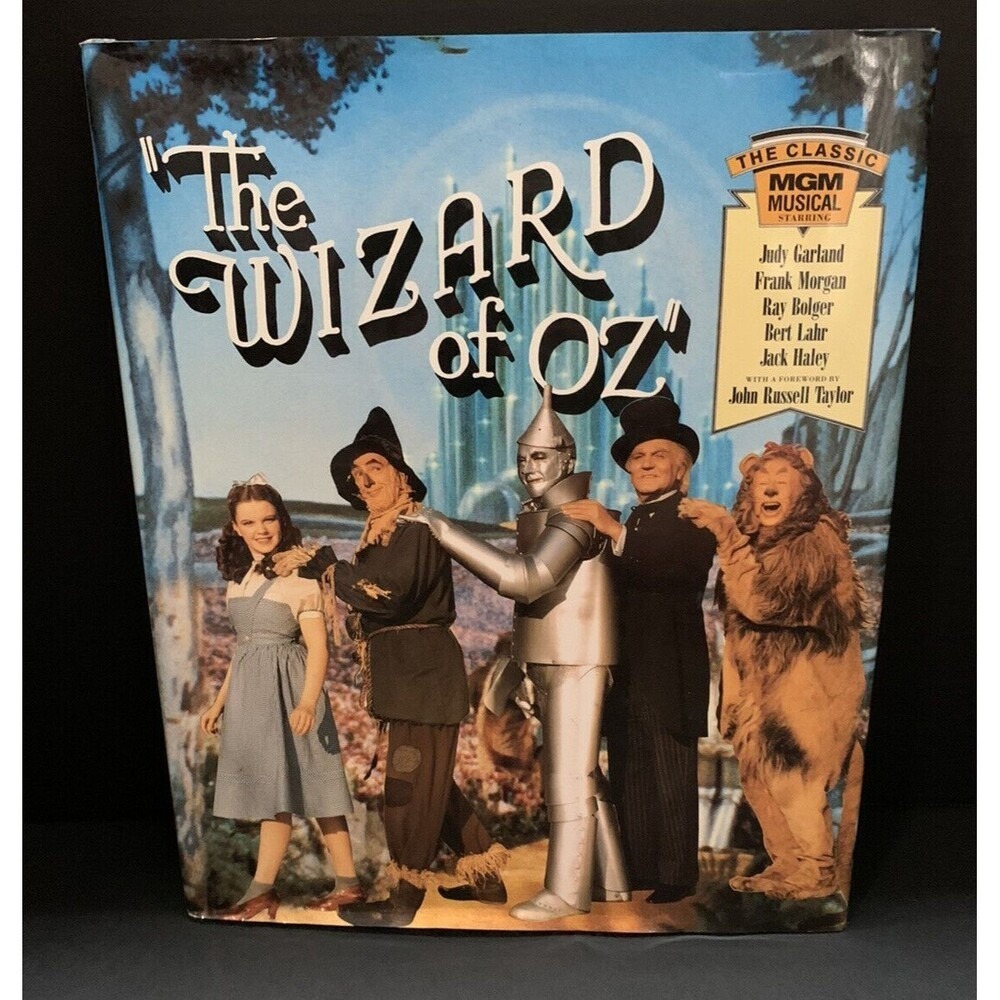 MGM The Wizard of Oz Book & VHS Set‎ Unisex OS Blue 50th Anniversary Collector - Picture 2 of 10
